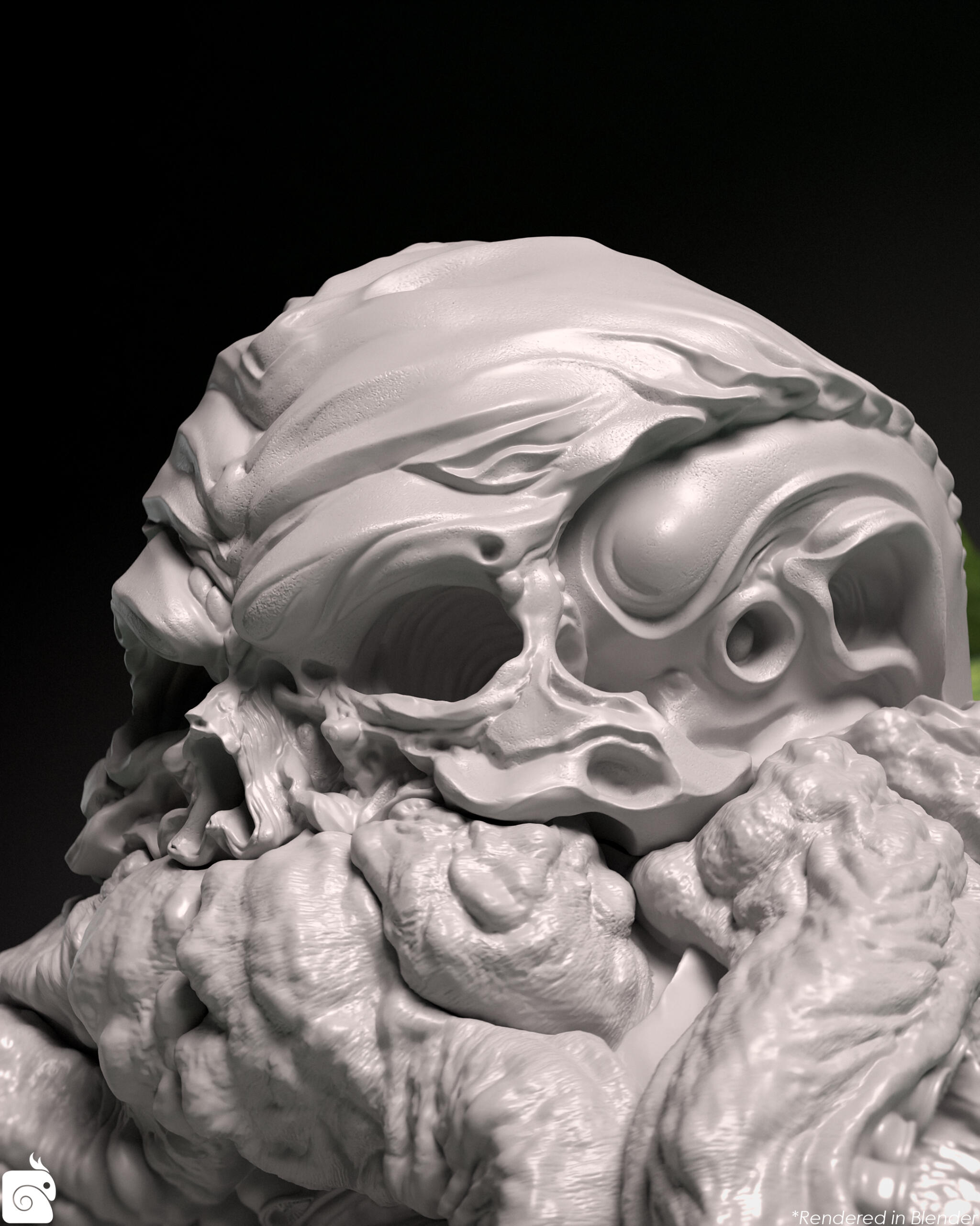 Kraken Skull