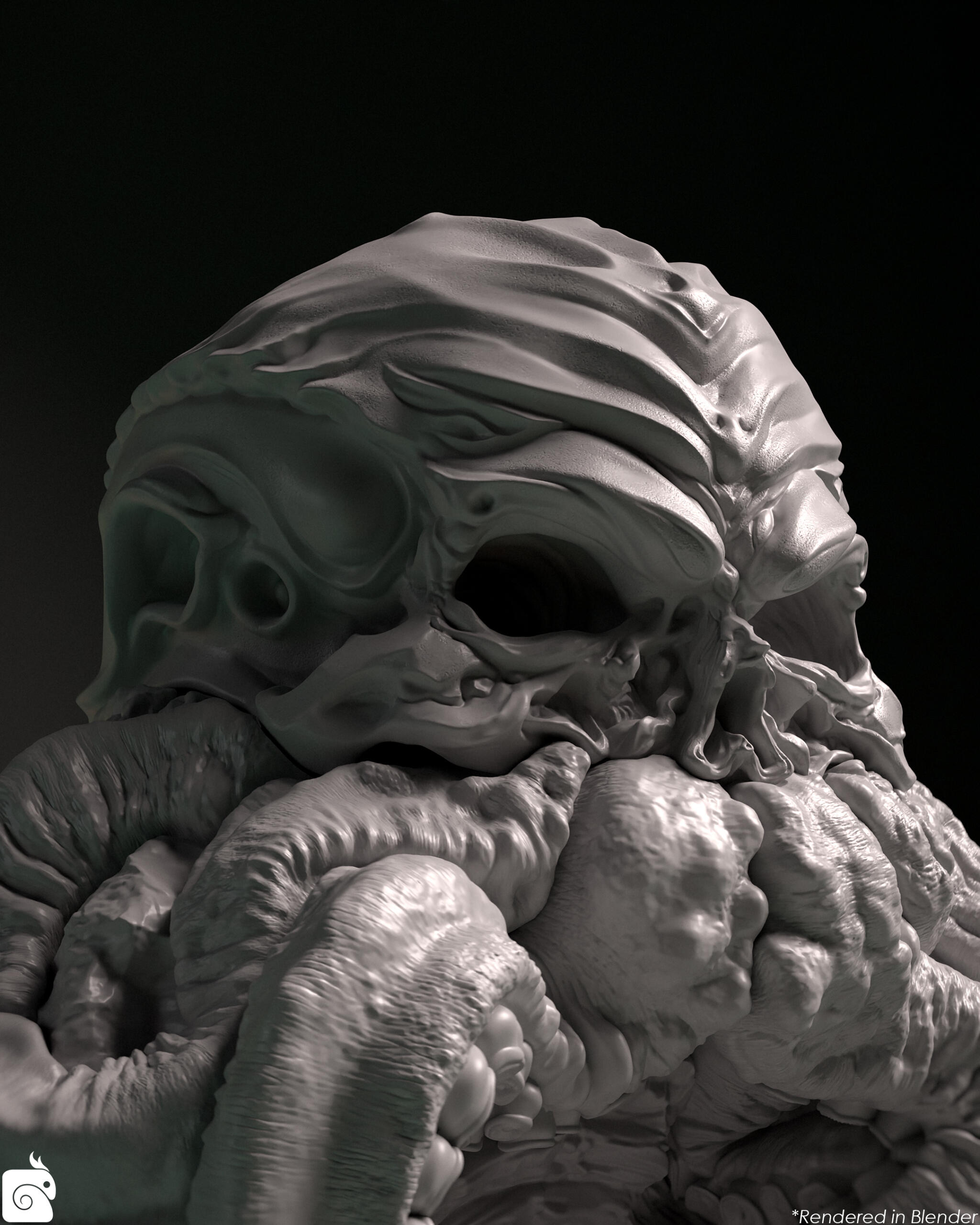 Kraken Skull