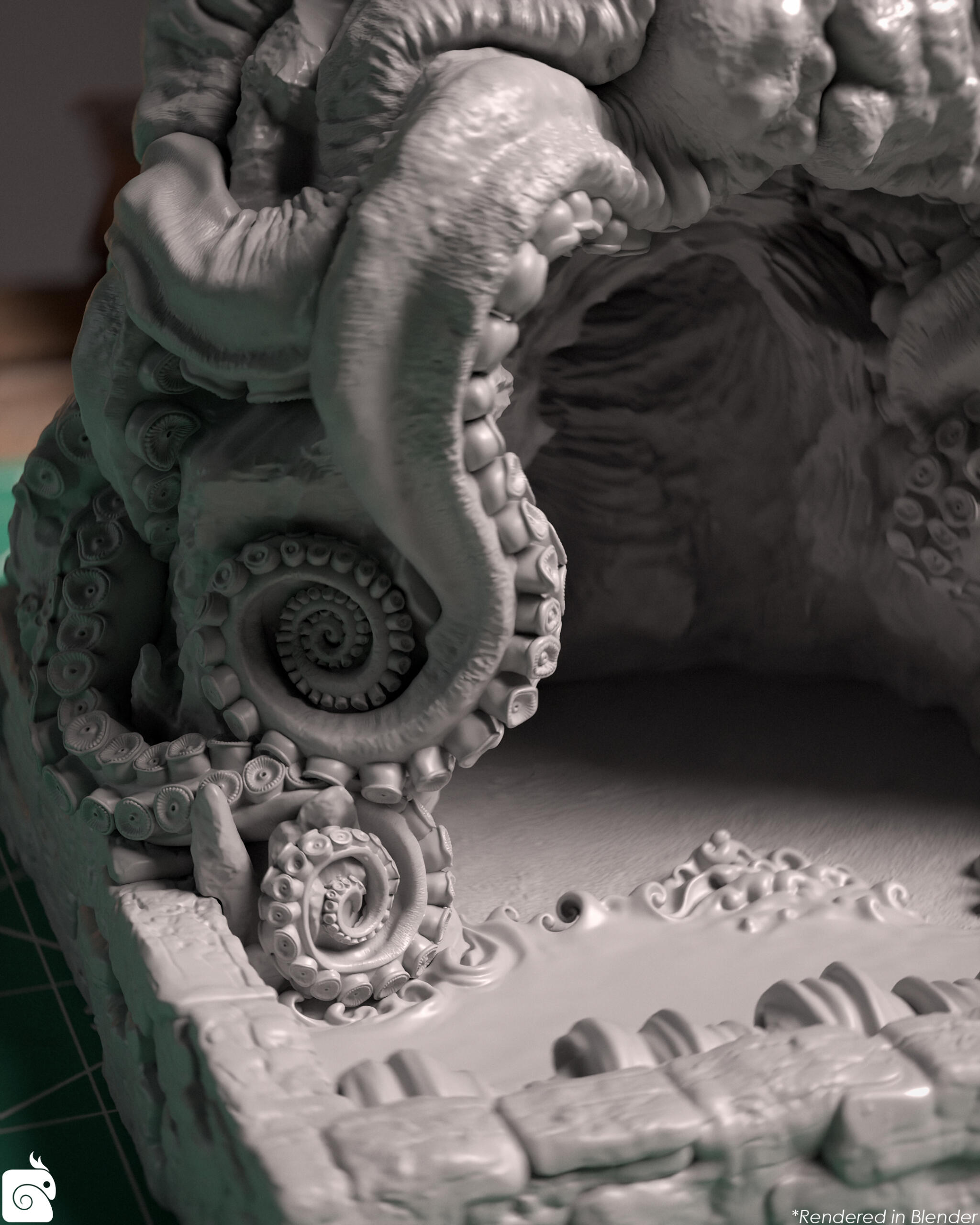 Kraken Skull