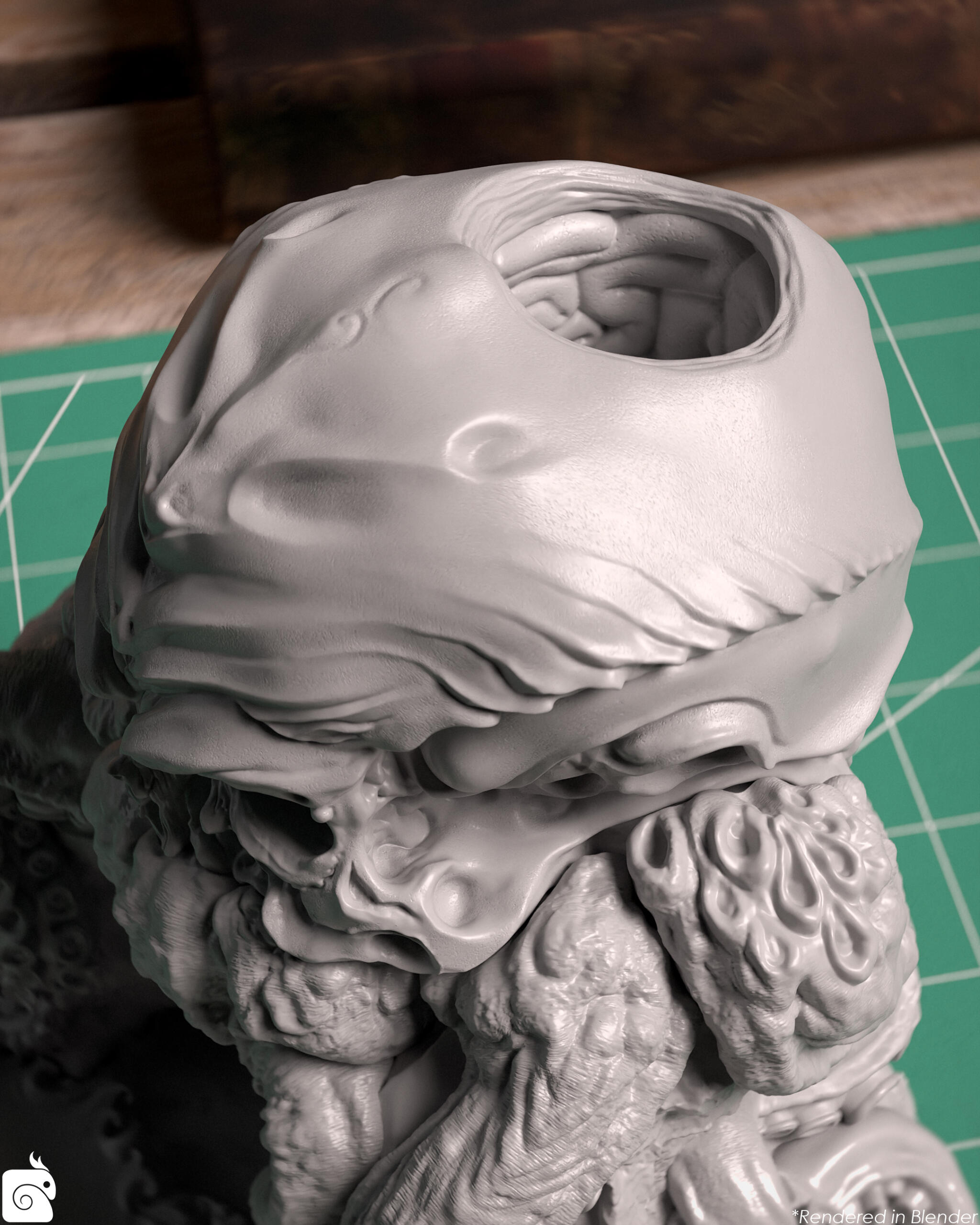 Kraken Skull